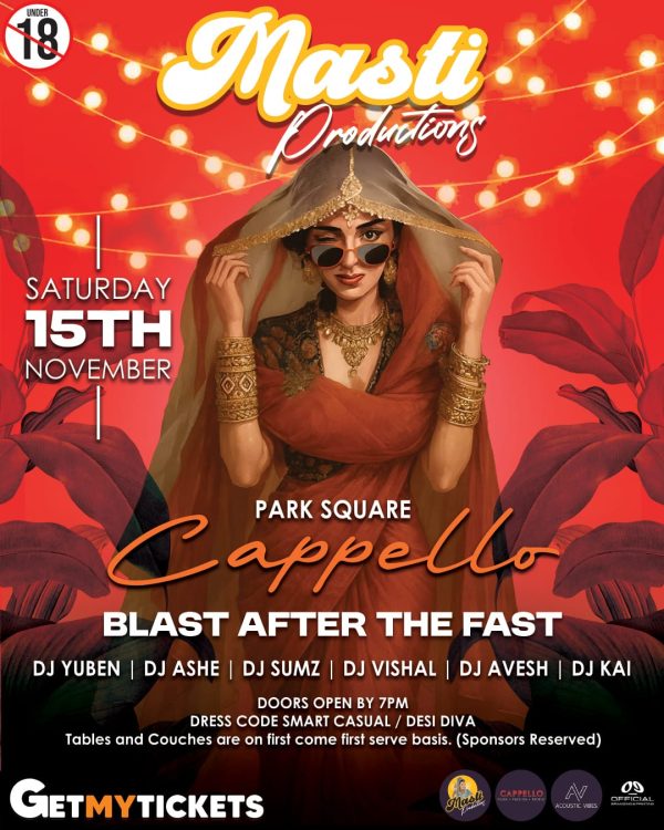 Bhangra - 15 November 2025 - Cappello Park Square Umhlanga